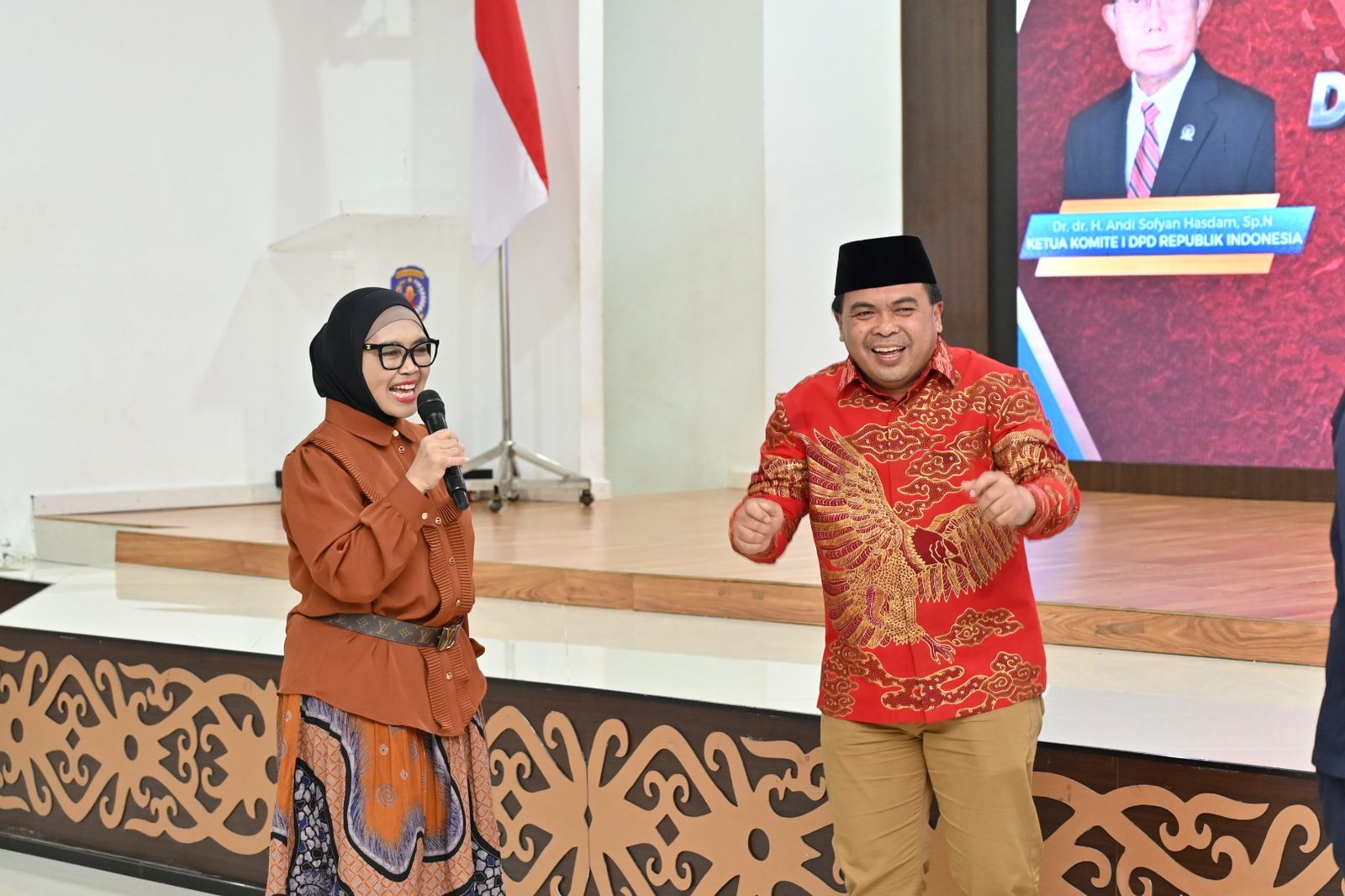 Singgah di Kota Taman, Komite I DPD RI Disambut Hangat Pemkot Bontang