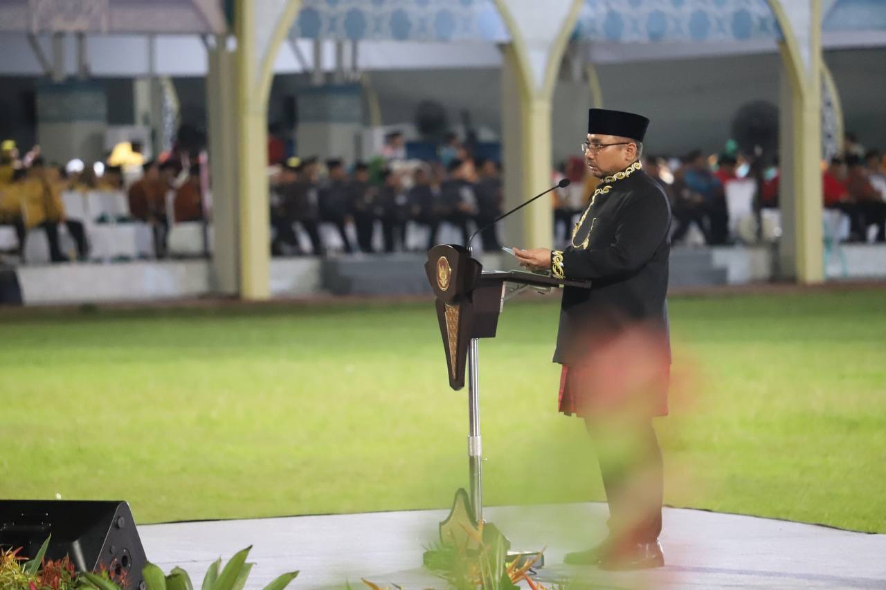Presiden Jokowi Membuka Gelar MTQ XXX Tingkat Nasional di Samarinda, Sekda Aji Erlinawati Kawal Kafilah Kota Bontang