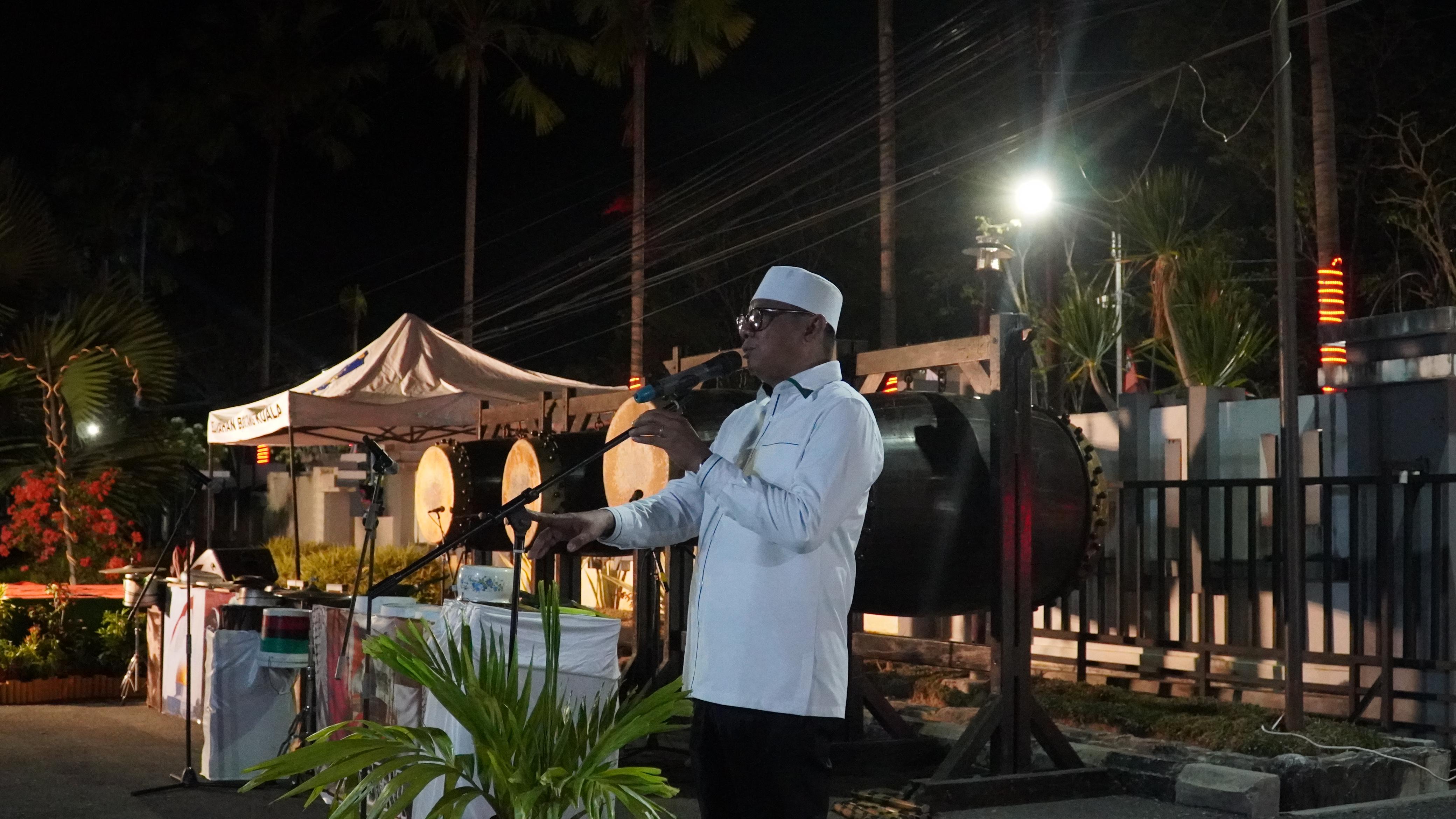 Walikota Lepas Peserta Takbir Keliling Sambut Idul Fitri 1445 H di Bontang