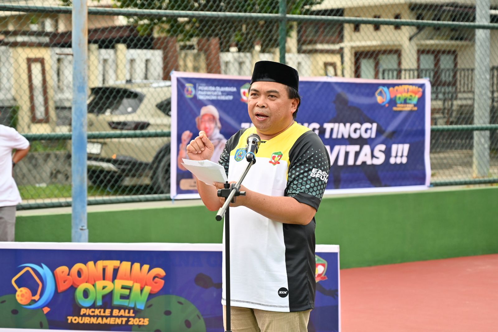 Pickball Bontang Open 2025 Resmi Bergulir,  Diikuti Peserta dari Denpasar Hingga Kanada