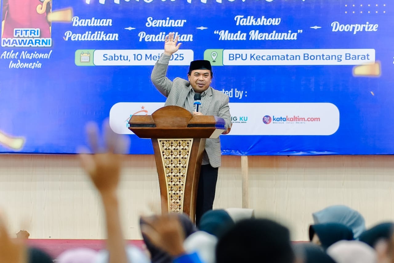 Wawali Agus Haris Buka Seminar Pendidikan "Muda Mendunia", Jadi Momentum Kebangkitan SDM Bontang