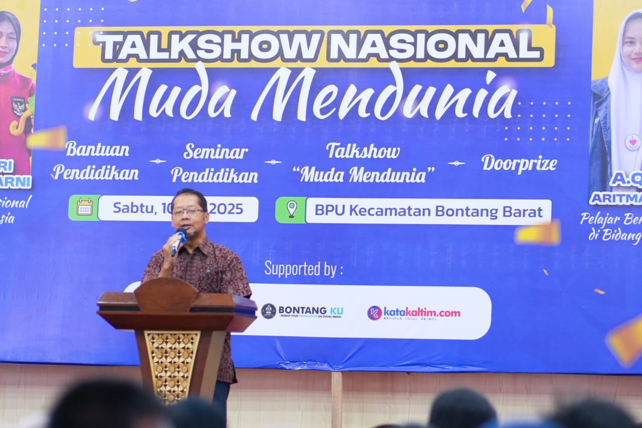 Wawali Agus Haris Buka Seminar Pendidikan "Muda Mendunia", Jadi Momentum Kebangkitan SDM Bontang