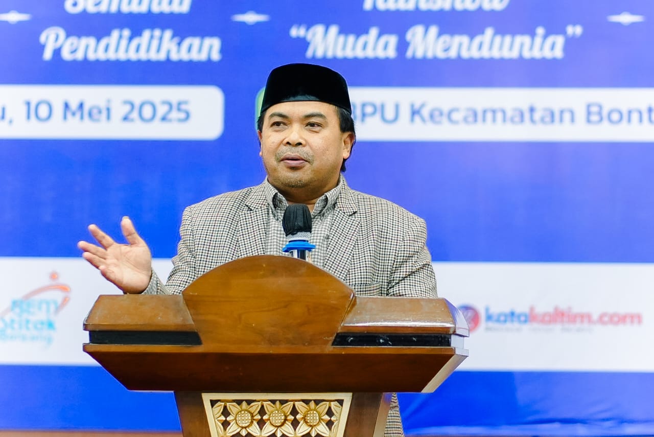 Wawali Agus Haris Buka Seminar Pendidikan "Muda Mendunia", Jadi Momentum Kebangkitan SDM Bontang