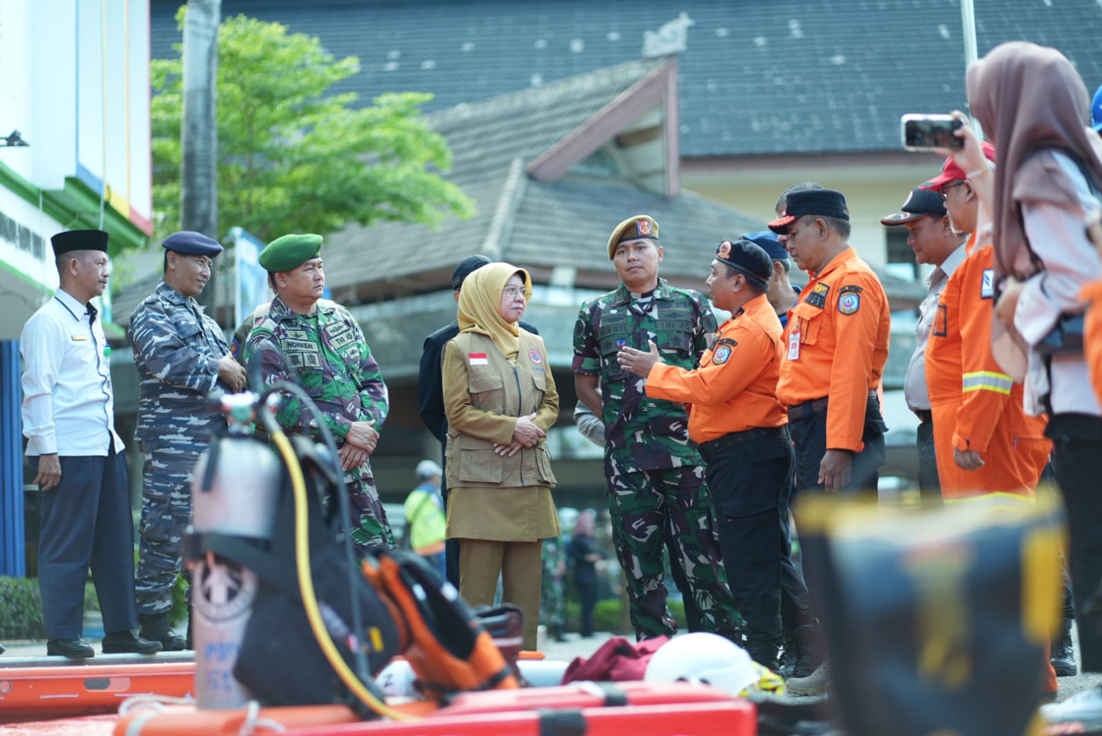 Peringatan Hari Kesiapsiagaan Nasional: Sekda Pimpin Gelar Apel