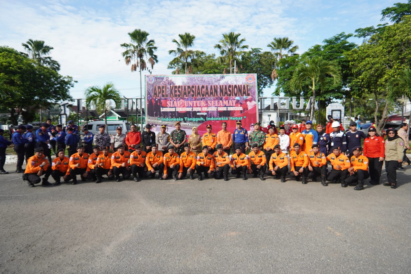 Peringatan Hari Kesiapsiagaan Nasional: Sekda Pimpin Gelar Apel