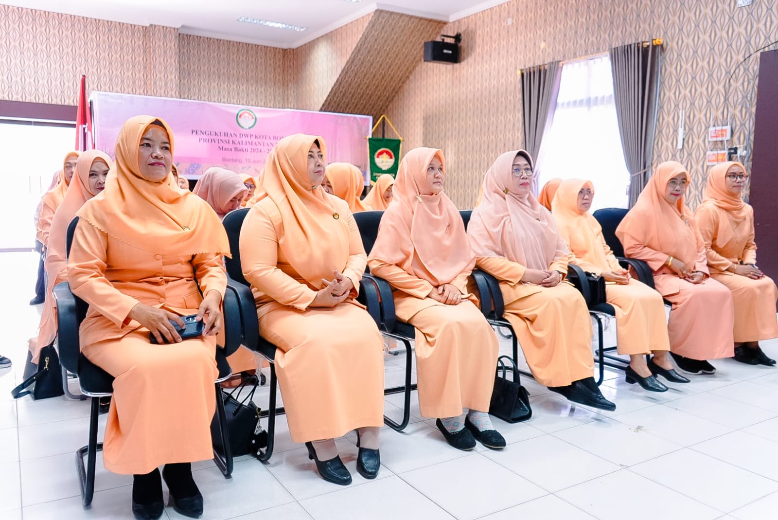 Pengukuhan Dharma Wanita Persatuan Kota Bontang Secara Daring, Momentum Penguatan Peran Perempuan di Kalimantan Timur
