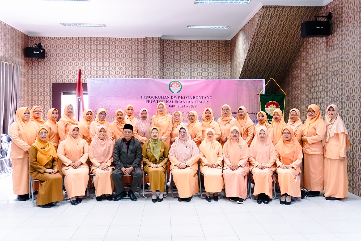 Pengukuhan Dharma Wanita Persatuan Kota Bontang Secara Daring, Momentum Penguatan Peran Perempuan di Kalimantan Timur
