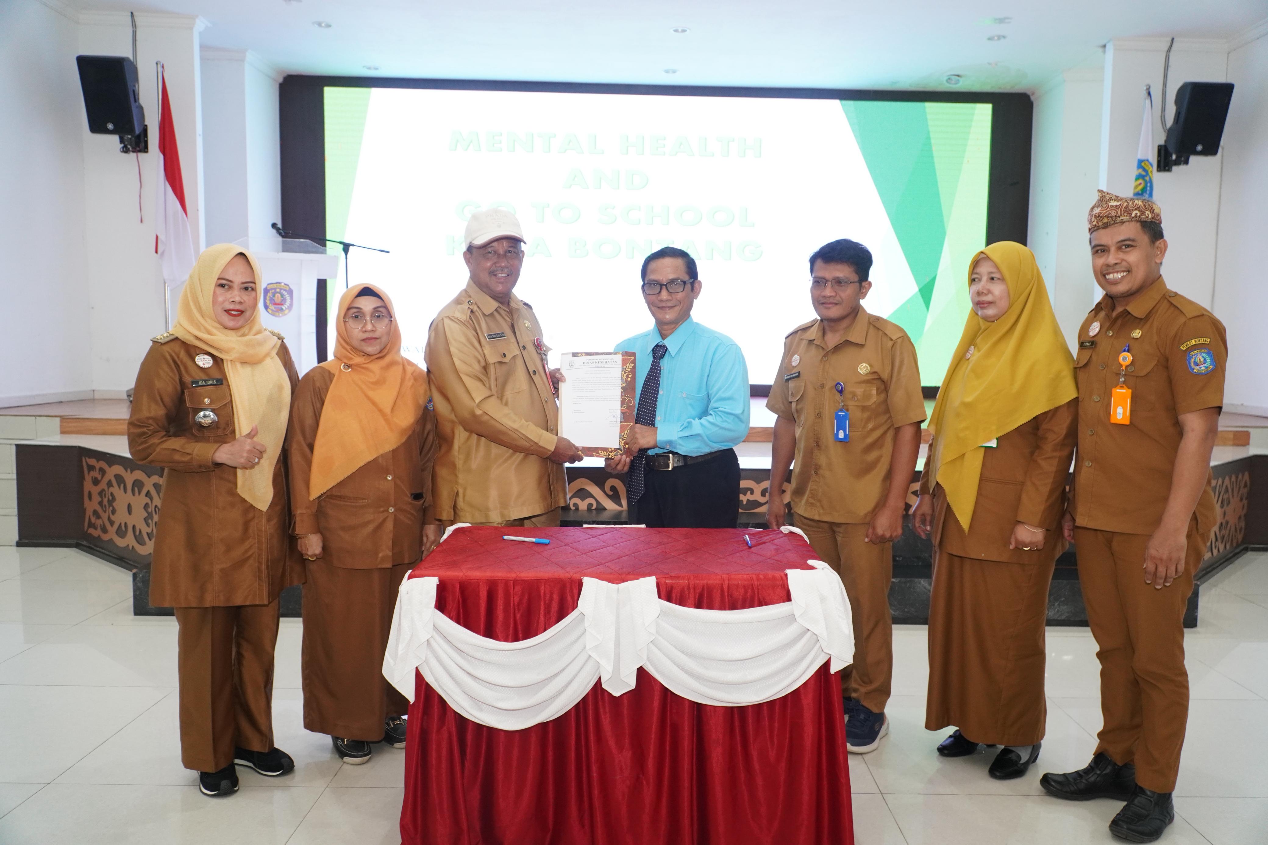 Perkuat Kesehatan Mental di Sekolah, Pemkot Bontang Bekali Guru dengan P3LP dan Luncurkan Program "Puskesmas Go To School