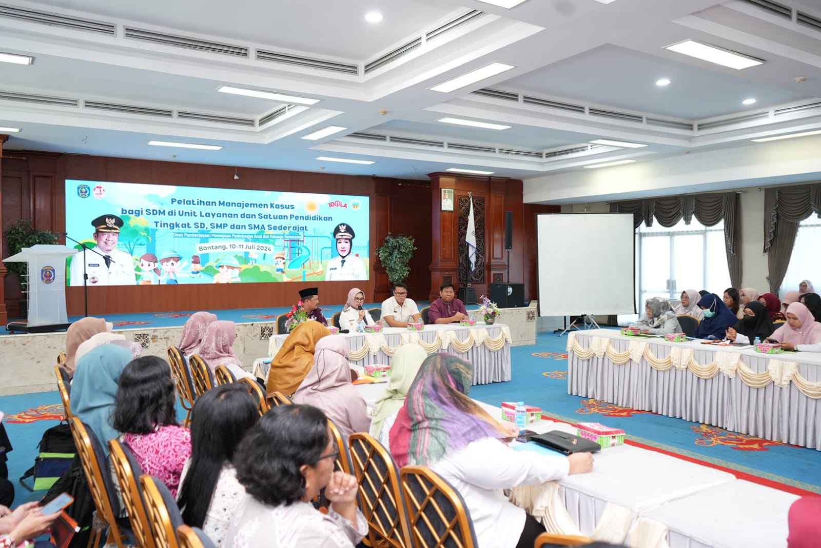 Wakil Walikota Bontang Buka Pelatihan Manajemen Kasus untuk Peningkatan Kapasitas SDM Satuan Pendidikan