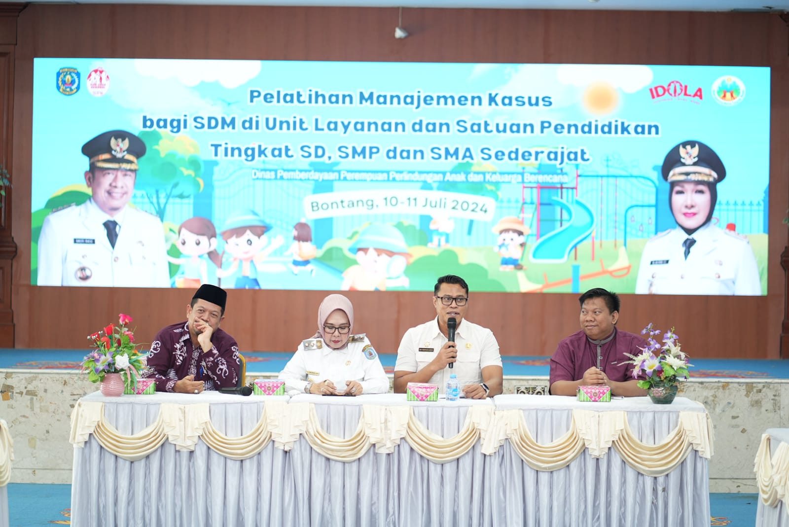 Wakil Walikota Bontang Buka Pelatihan Manajemen Kasus untuk Peningkatan Kapasitas SDM Satuan Pendidikan