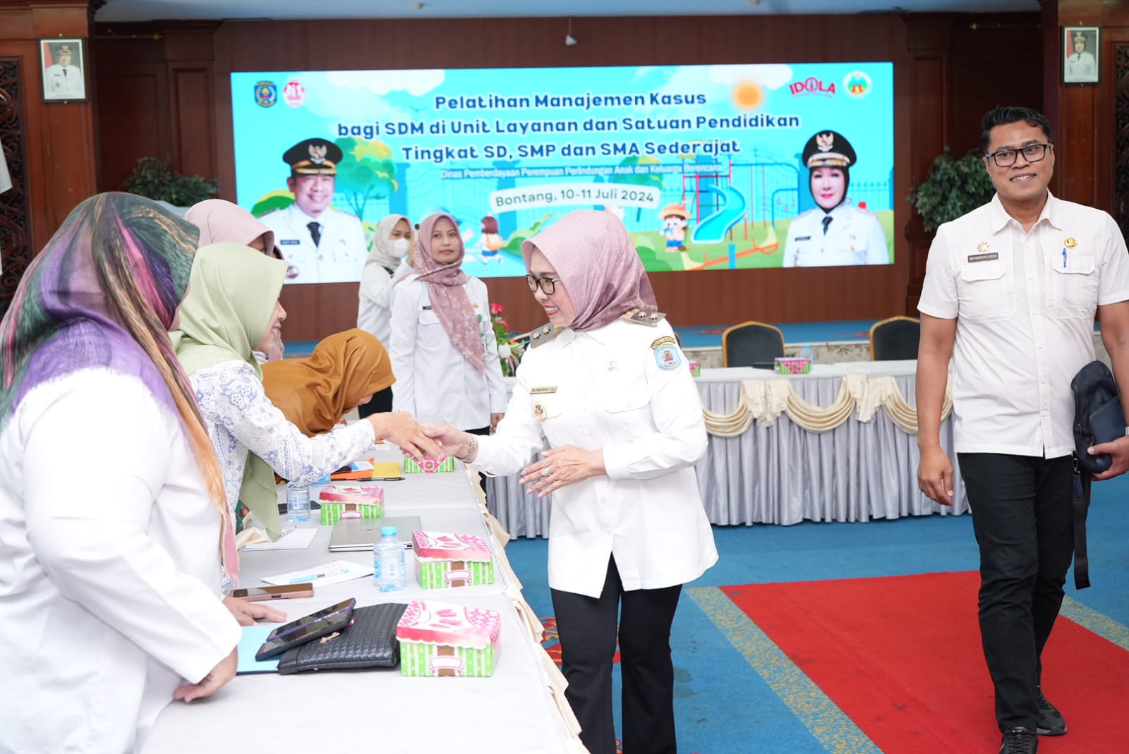 Wakil Walikota Bontang Buka Pelatihan Manajemen Kasus untuk Peningkatan Kapasitas SDM Satuan Pendidikan
