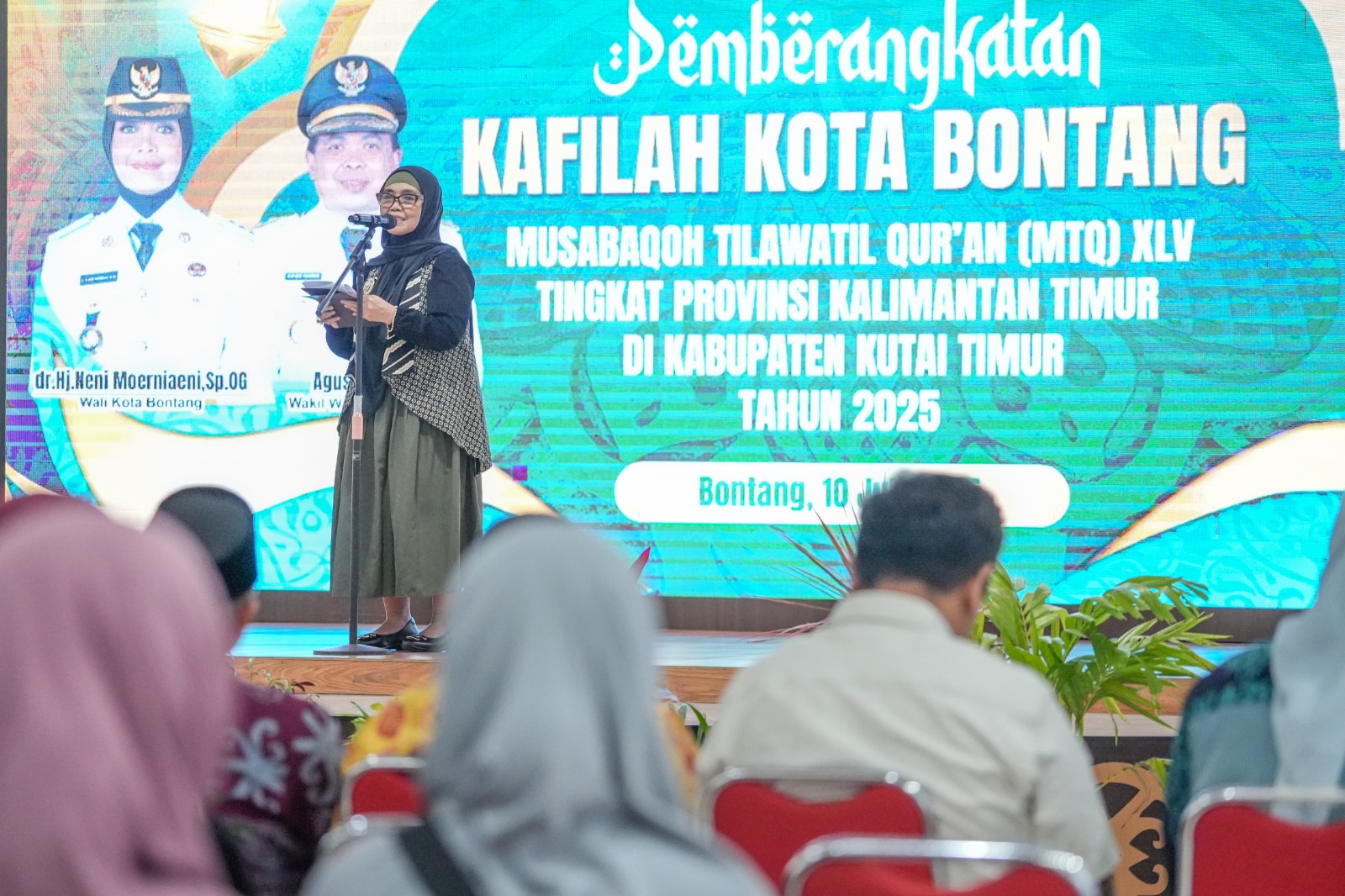 Berangkatkan Para Penjaga Kalam Ilahi, Bontang Optimis Raih Juara di MTQ Tingkat Provinsi