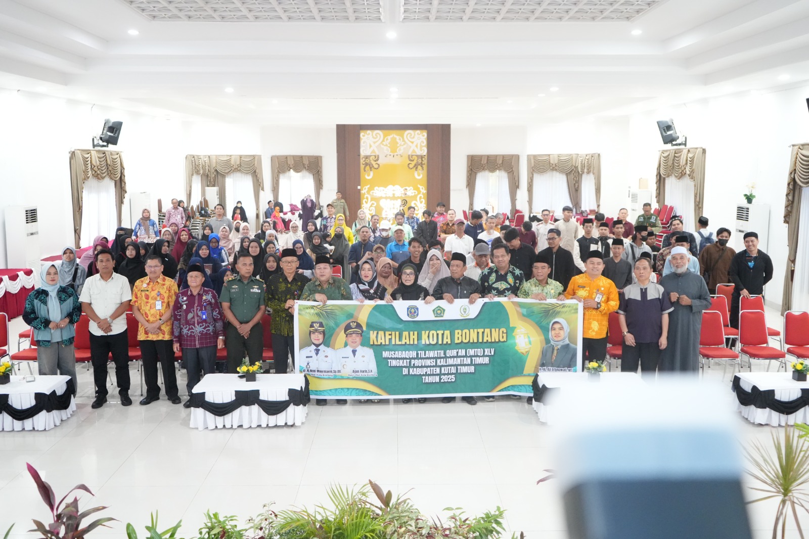 Berangkatkan Para Penjaga Kalam Ilahi, Bontang Optimis Raih Juara di MTQ Tingkat Provinsi