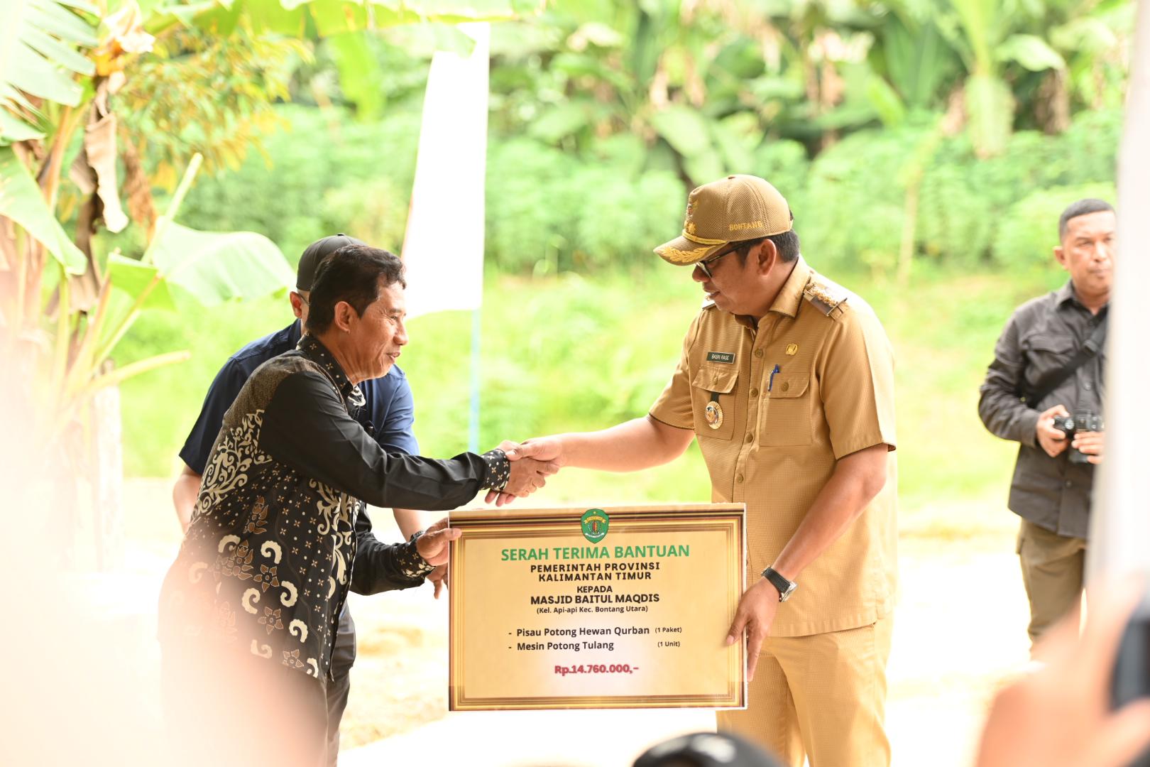 Wali Kota Basri Sambut Kunjungan Kerja Pj. Gubernur di Bontang