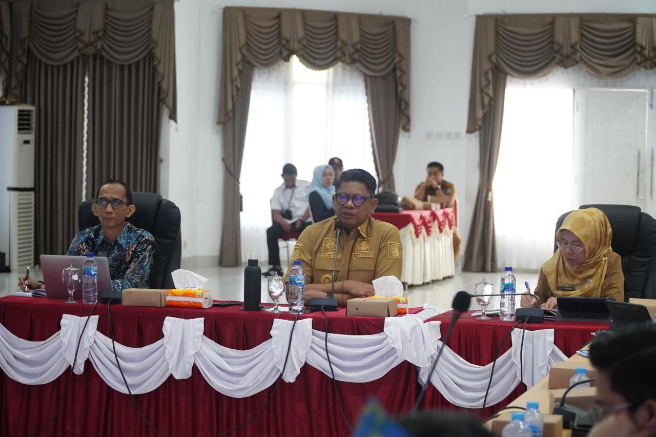 Walikota Ajak Partisipasi Aktif Semua Pihak dalam Kick Off Meeting Penyusunan Rancangan Teknokratik RPJMD 2025-2029