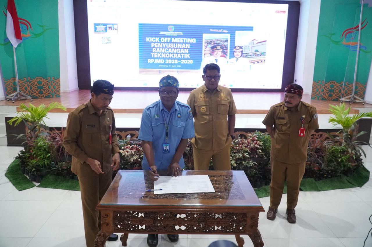 Walikota Ajak Partisipasi Aktif Semua Pihak dalam Kick Off Meeting Penyusunan Rancangan Teknokratik RPJMD 2025-2029