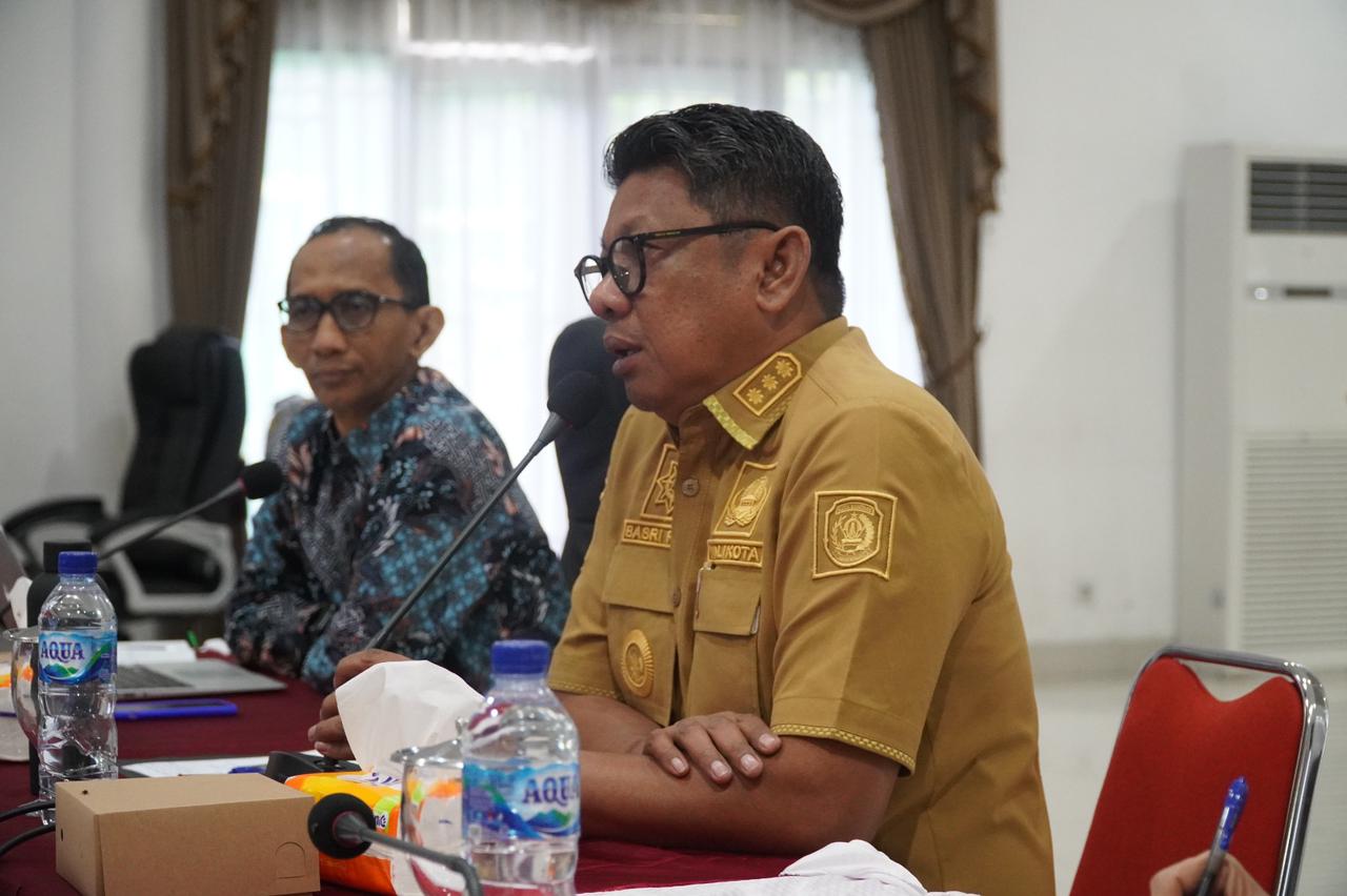 Walikota Ajak Partisipasi Aktif Semua Pihak dalam Kick Off Meeting Penyusunan Rancangan Teknokratik RPJMD 2025-2029