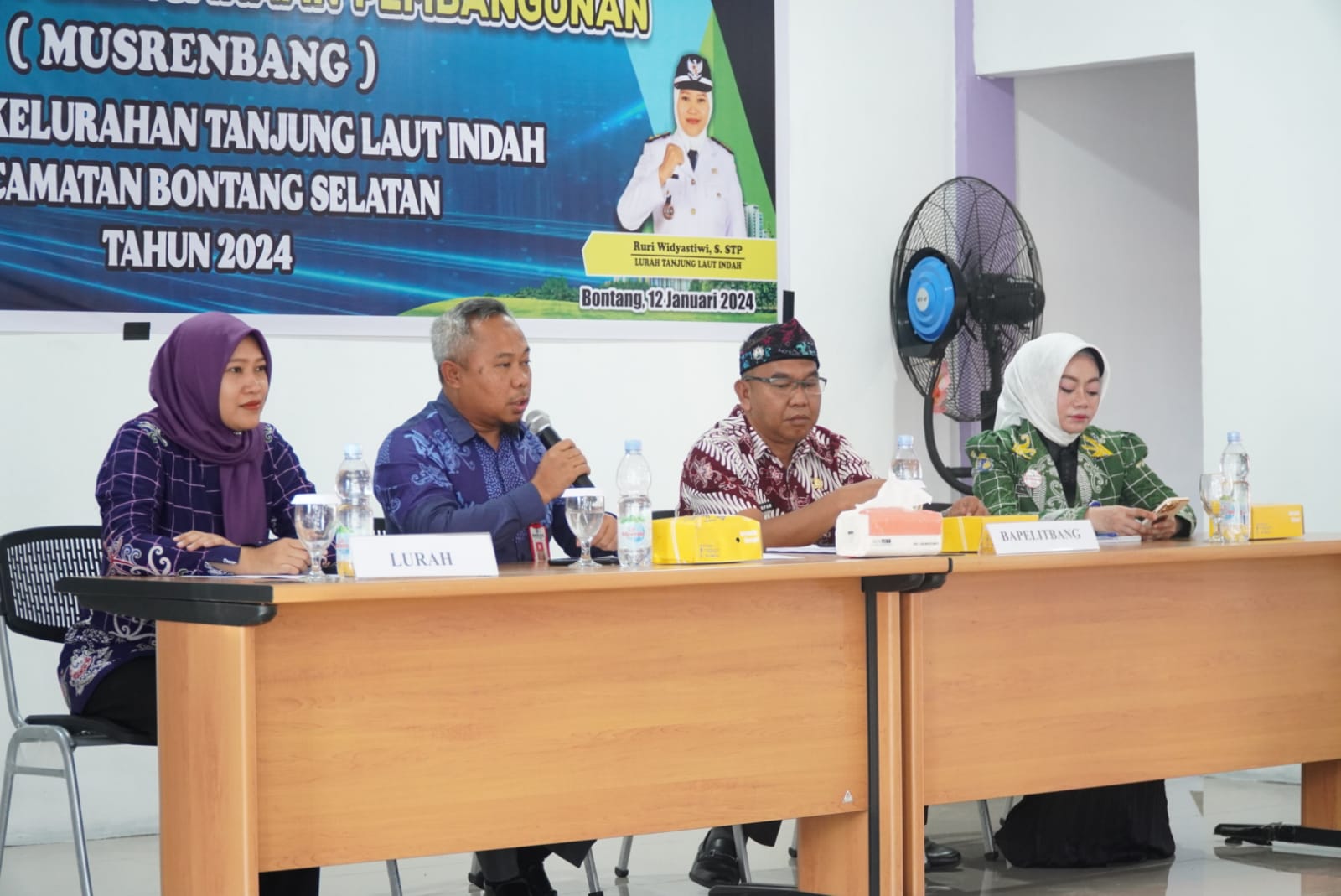 Staf Ahli Syahruddin Hadiri Musrenbang Kelurahan Tanjung Laut Indah
