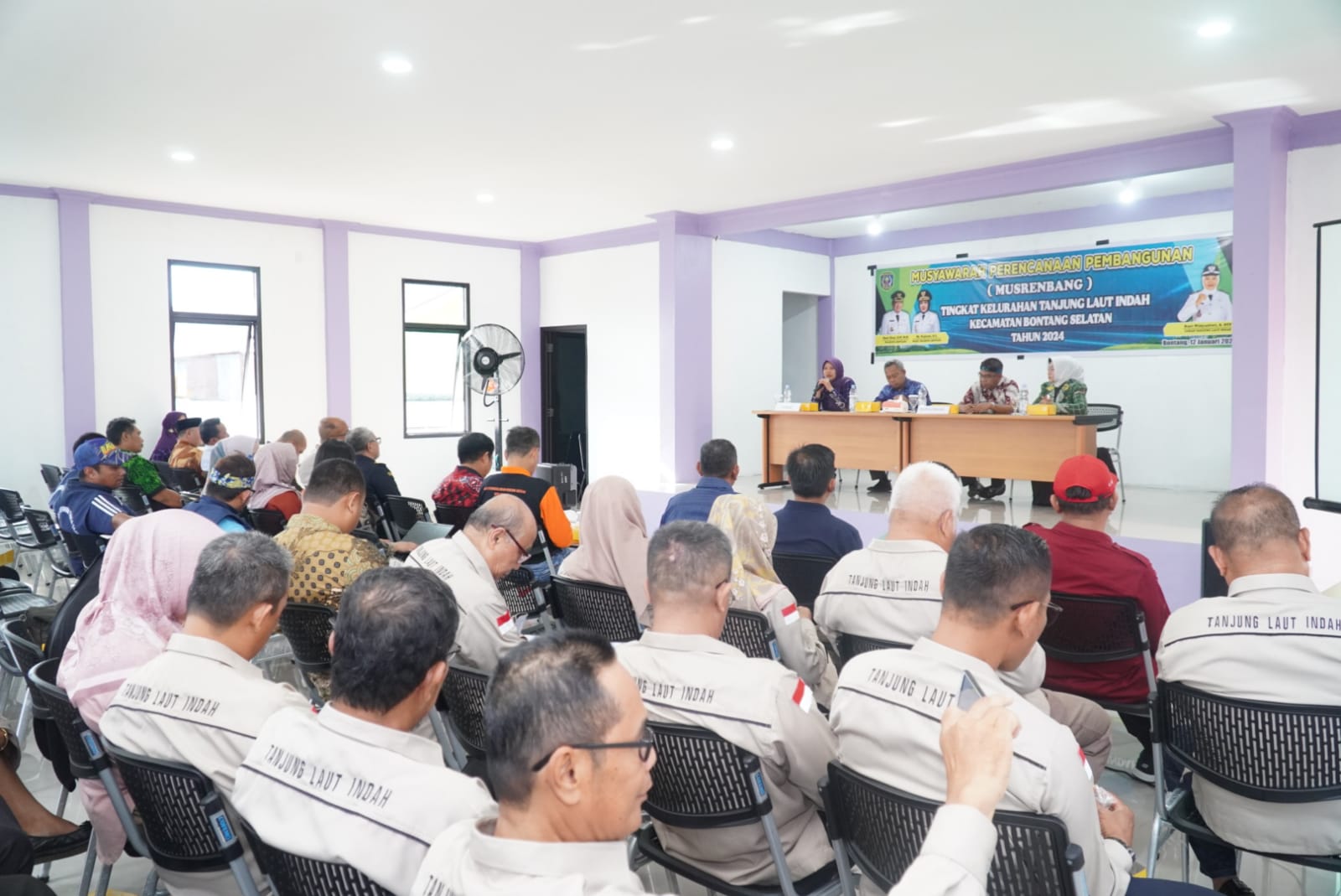 Staf Ahli Syahruddin Hadiri Musrenbang Kelurahan Tanjung Laut Indah