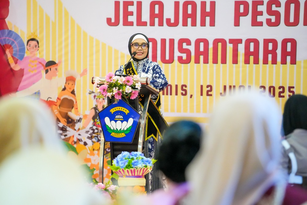 PAUD Terpadu Kemala Bhayangkari Gelar Pelepasan dan Pentas Seni, Neni Komitmen Untuk Peningkatan Kualitas Pendidikan Usia Dini Yang Merata