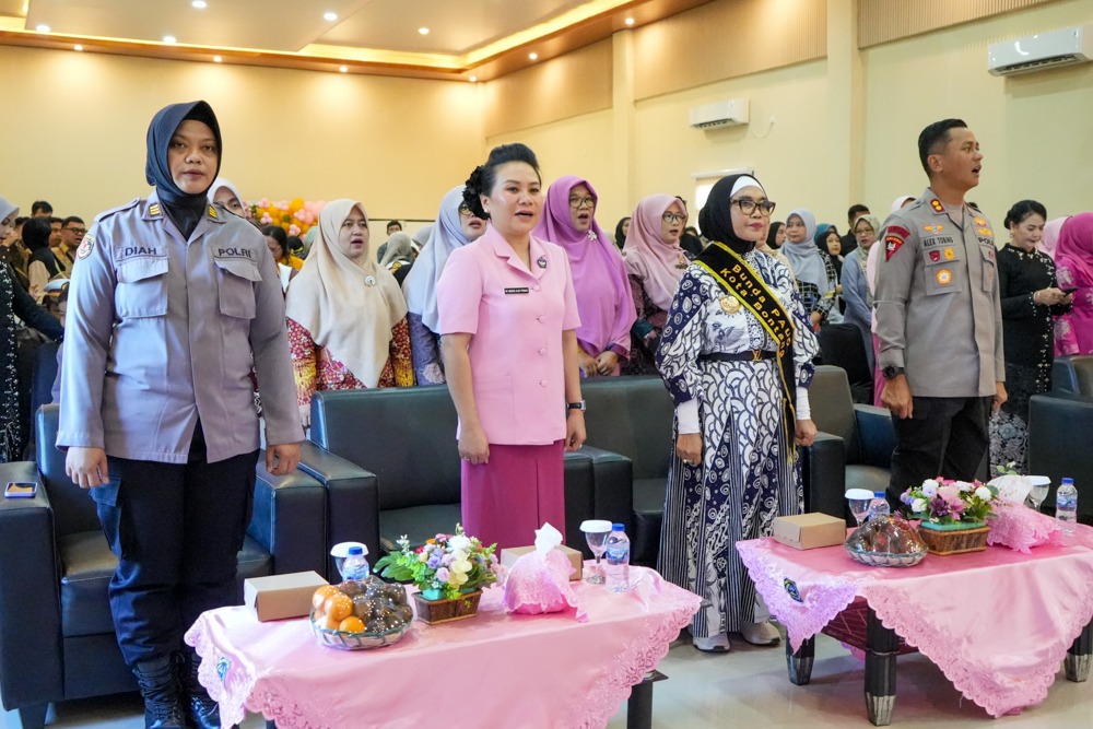PAUD Terpadu Kemala Bhayangkari Gelar Pelepasan dan Pentas Seni, Neni Komitmen Untuk Peningkatan Kualitas Pendidikan Usia Dini Yang Merata