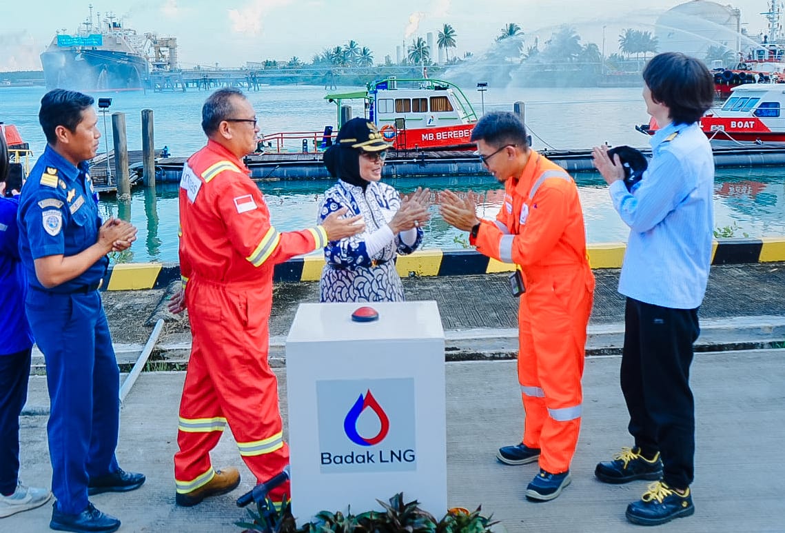 Badak LNG Lepas Pengapalan ke-10.000, Ini Pesan Wali Kota Neni