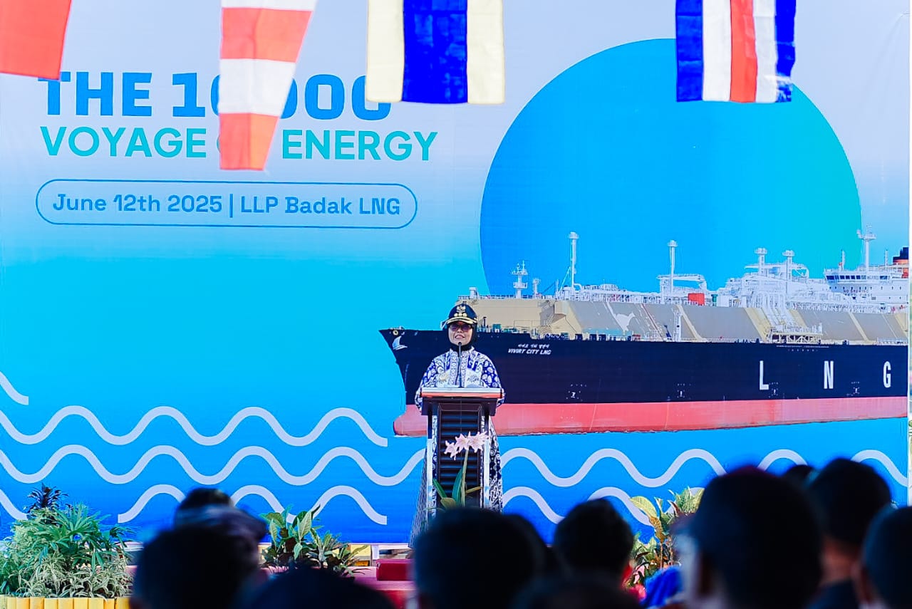Badak LNG Lepas Pengapalan ke-10.000, Ini Pesan Wali Kota Neni