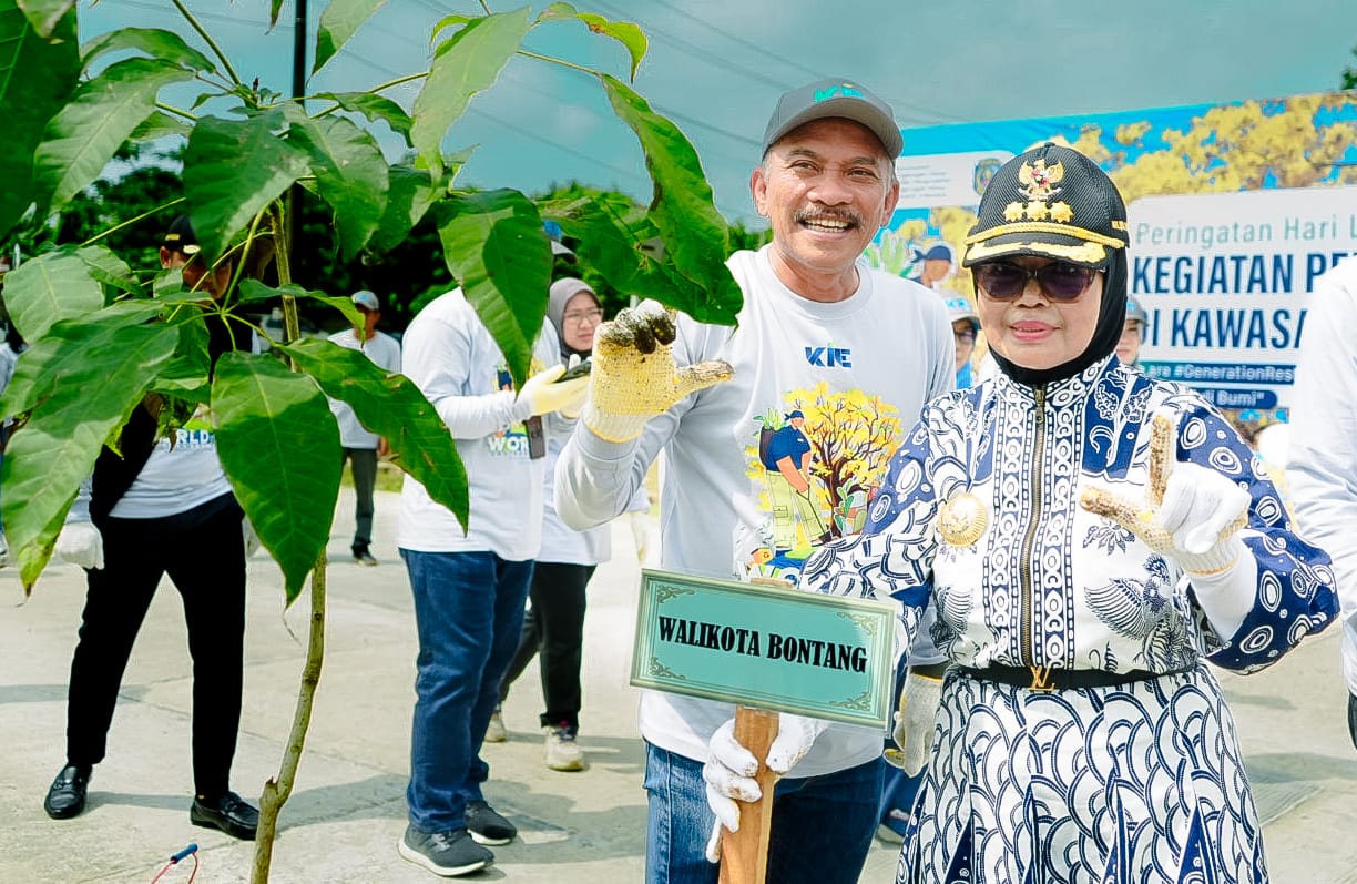 PT KIE Tunjukkan Komitmen Lingkungan Lewat Penanaman Pohon, Walikota Neni Dorong Industri Berkelanjutan