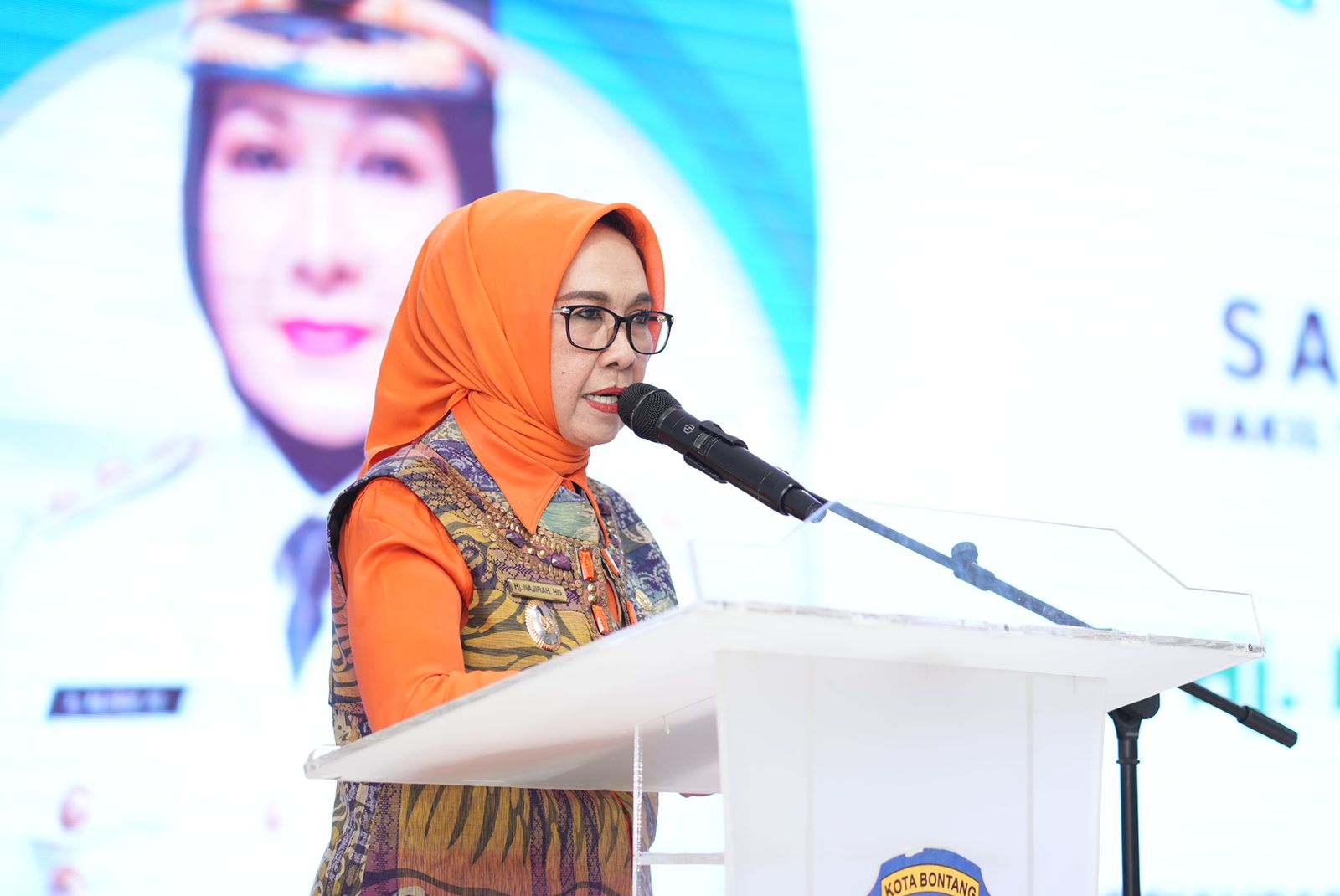 Kominfo Kota Bontang  Sosialisasi SPBE, Wawali Bareng OPD Tandatangani Aksi Perubahan Strategi Integrasi Aplikasi Pemkot