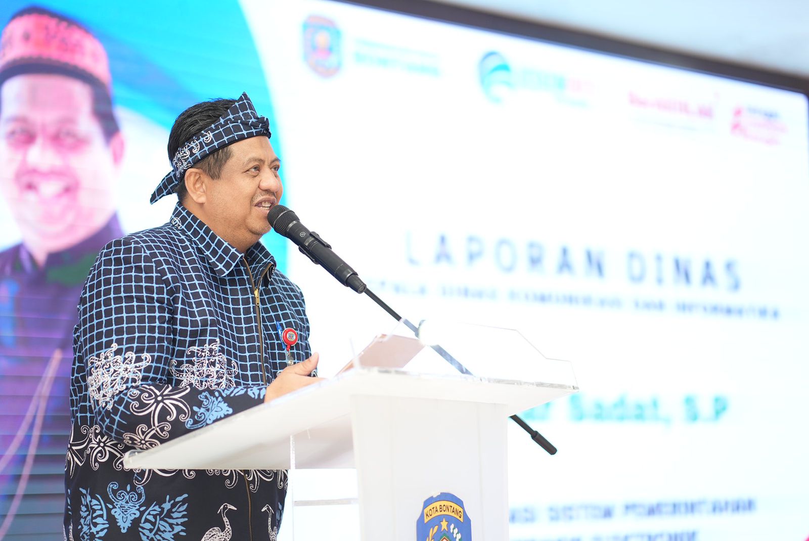 Kominfo Kota Bontang  Sosialisasi SPBE, Wawali Bareng OPD Tandatangani Aksi Perubahan Strategi Integrasi Aplikasi Pemkot