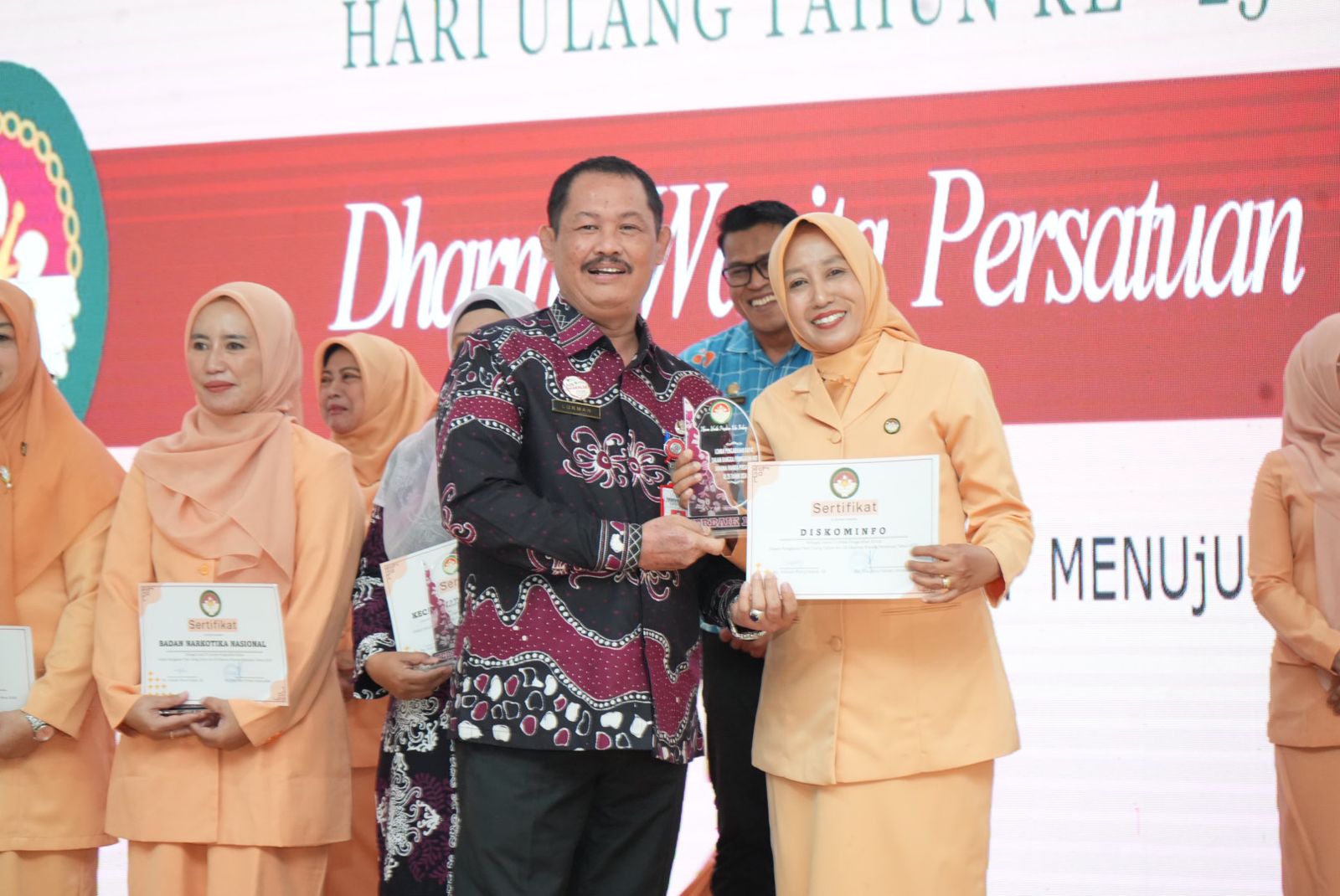 Pucak Peringatan HUT DWP ke-25 Kota Bontang Berlangsung Meriah