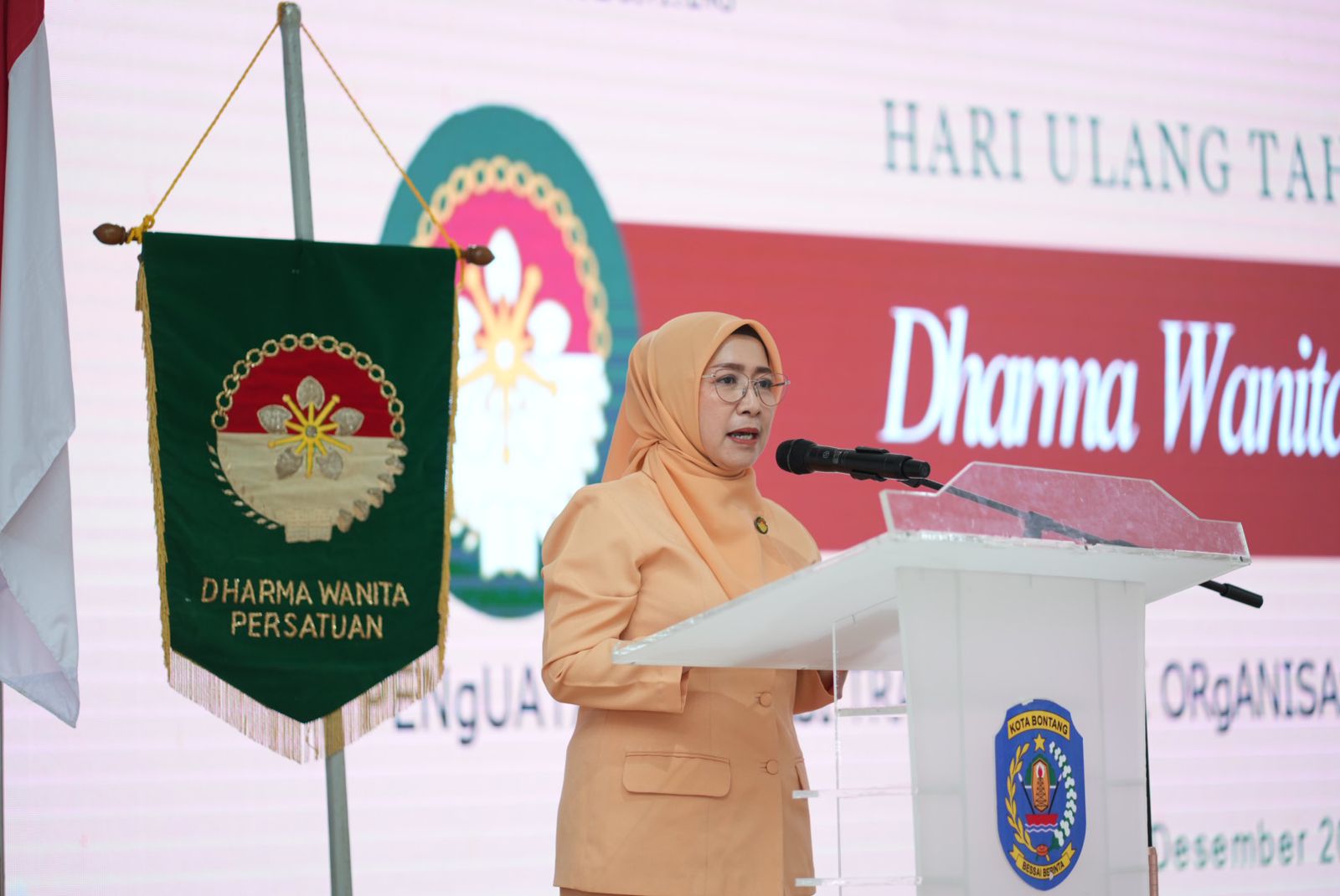 Pucak Peringatan HUT DWP ke-25 Kota Bontang Berlangsung Meriah
