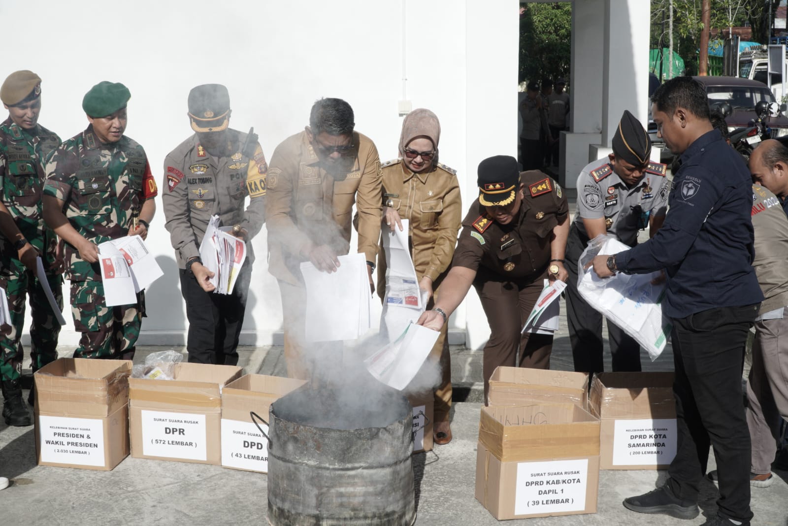 Wali Kota Bontang Basri Rase Hadiri Doa Bersama Jelang Pemungutan dan Penghitungan Suara