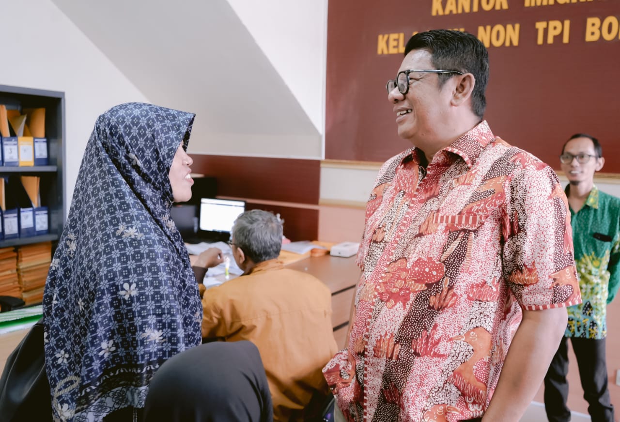 Wali Kota Bontang Saksikan MoU Kantor Imigrasi dan PT KPC