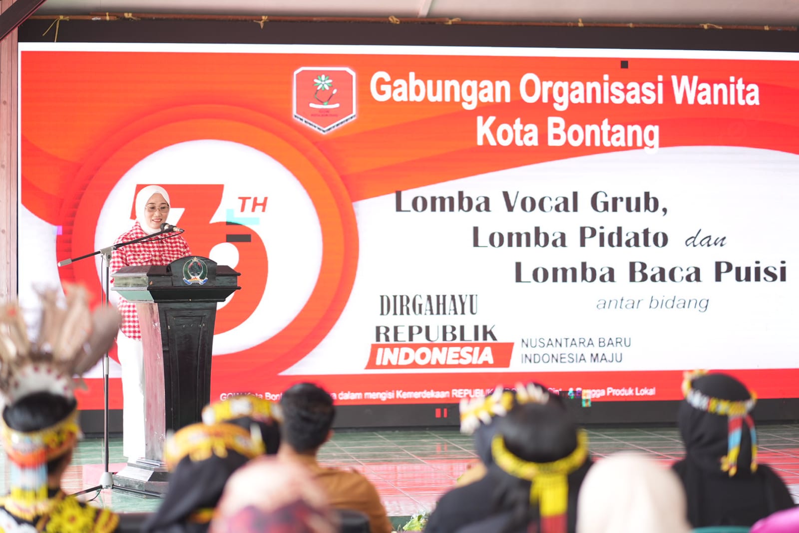 Sambut HUT ke-79 RI,  GOW Bontang Gelar Lomba Antar Bidang