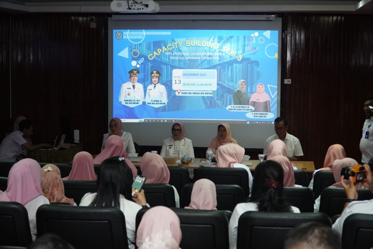 Wawali Najirah Membuka Kegiatan Capacity Building Yang Digelar DPK