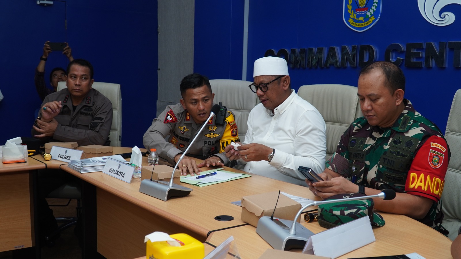 Monitoring Pelaksanaan Pemilu Serentak se-Kalimantan Timur, Pemerintah Provinsi Gelar Video Conference