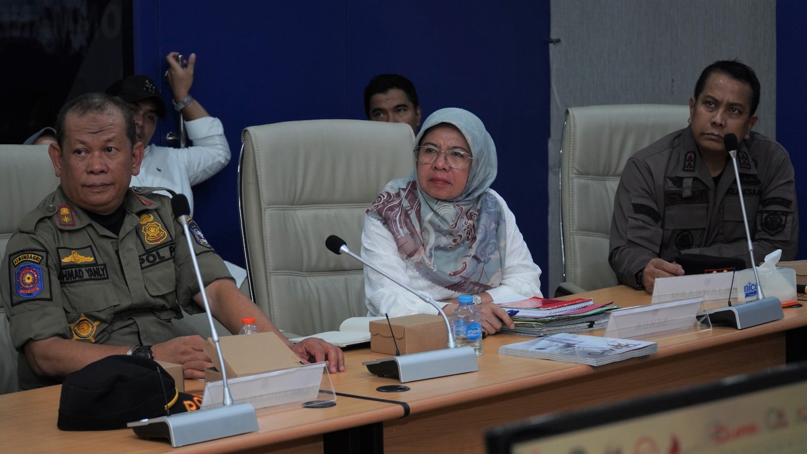 Monitoring Pelaksanaan Pemilu Serentak se-Kalimantan Timur, Pemerintah Provinsi Gelar Video Conference