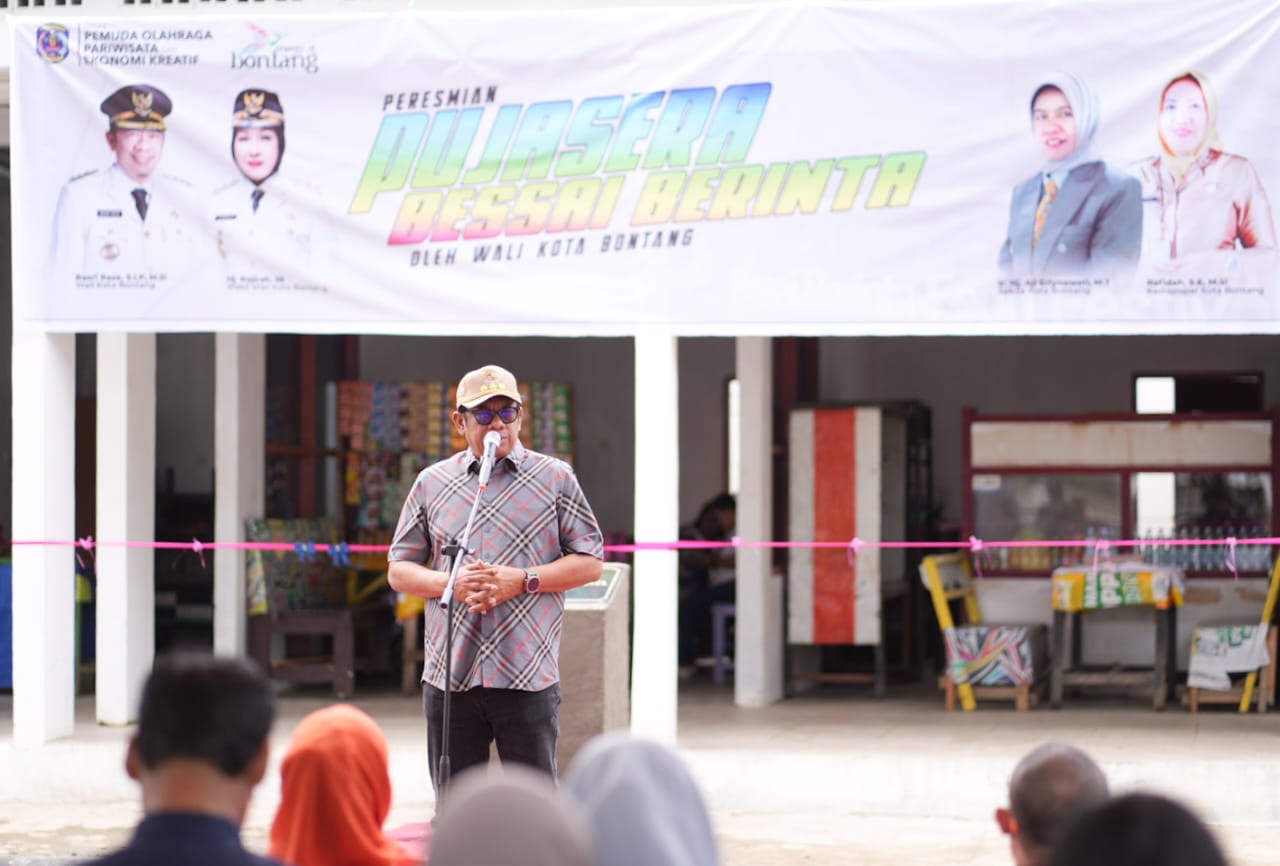 Peresmian Pujasera Besaai Berinta Kota Bontang