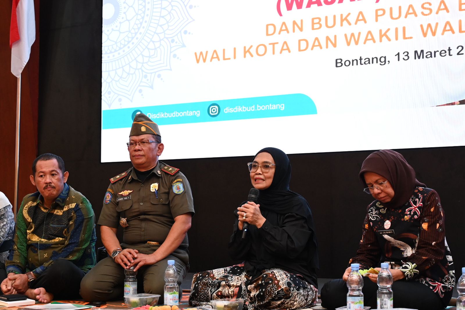 Sosialisasi WAJAR untuk PGRI dalam Acara Buka Bersama Wali Kota
