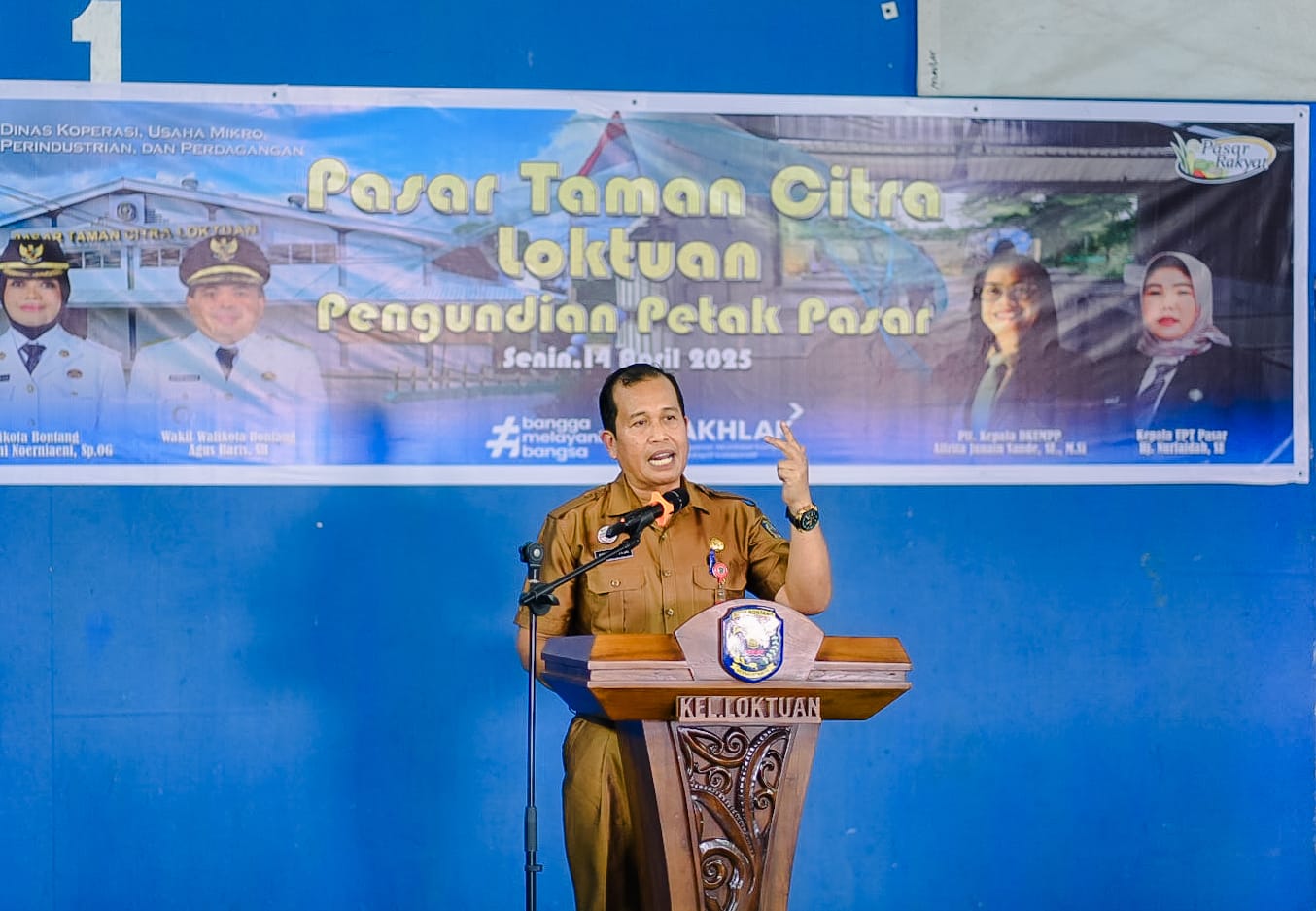80 Lapak Baru di Pasar Taman Citra Mas Siap Dihuni, UPT Pasar Lakukan Pengundian Untuk Pedagang Daging, Ikan, dan Ayam