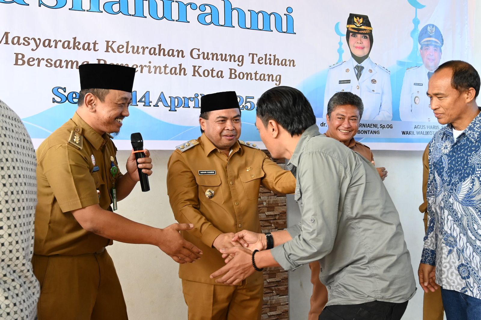 Gelar Halal Bi Halal, Gunung Telihan Perkuat Sinergi dengan Pemkot Bontang