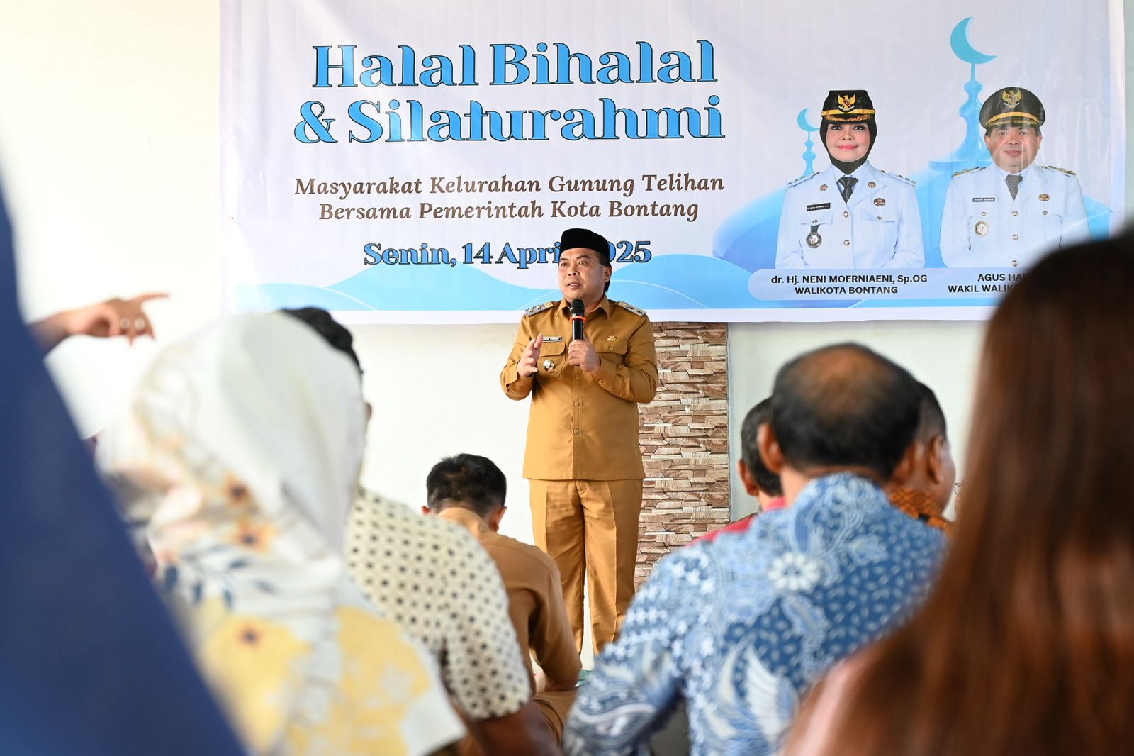 Gelar Halal Bi Halal, Gunung Telihan Perkuat Sinergi dengan Pemkot Bontang