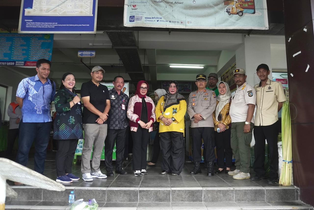 Jelang Lebaran Haji, Pemkot Monitoring Harga dan Stok Bahan Pokok di Pasar TAMRIN