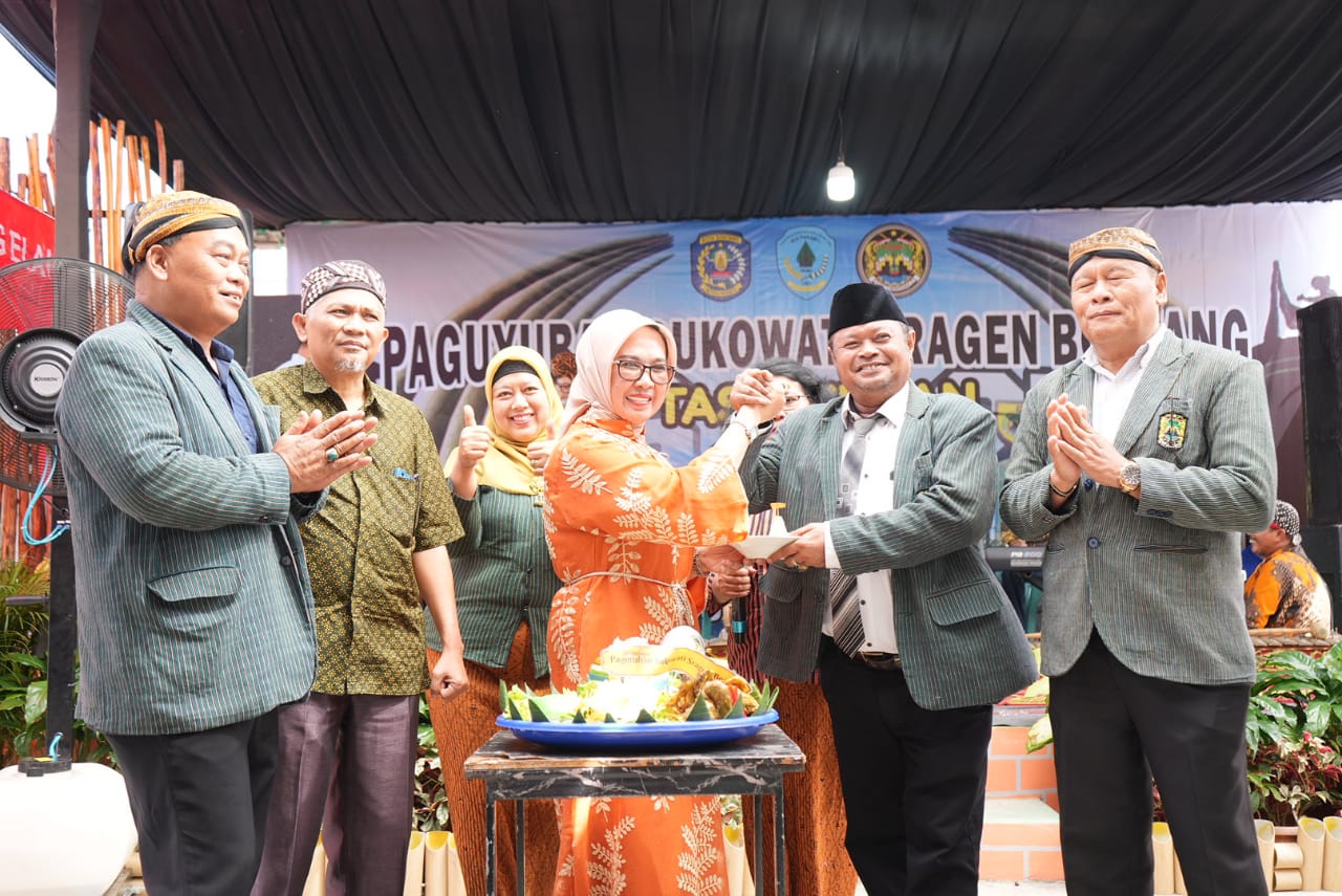 Dukung Eksistensi Komunitas Daerah, Wakil Walikota Najirah Menghadiri Tasyakuran 7 Tahun Berdirinya Paguyuban Sukowati Sragen Bontang