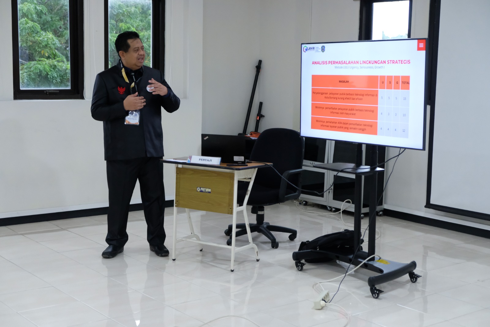 Meningkatkan Kompetensi Kepemimpinan, Lima Pejabat Tinggi Pratama Bontang Ikuti Pelatihan Kepemimpinan Nasional di LAN Samarinda
