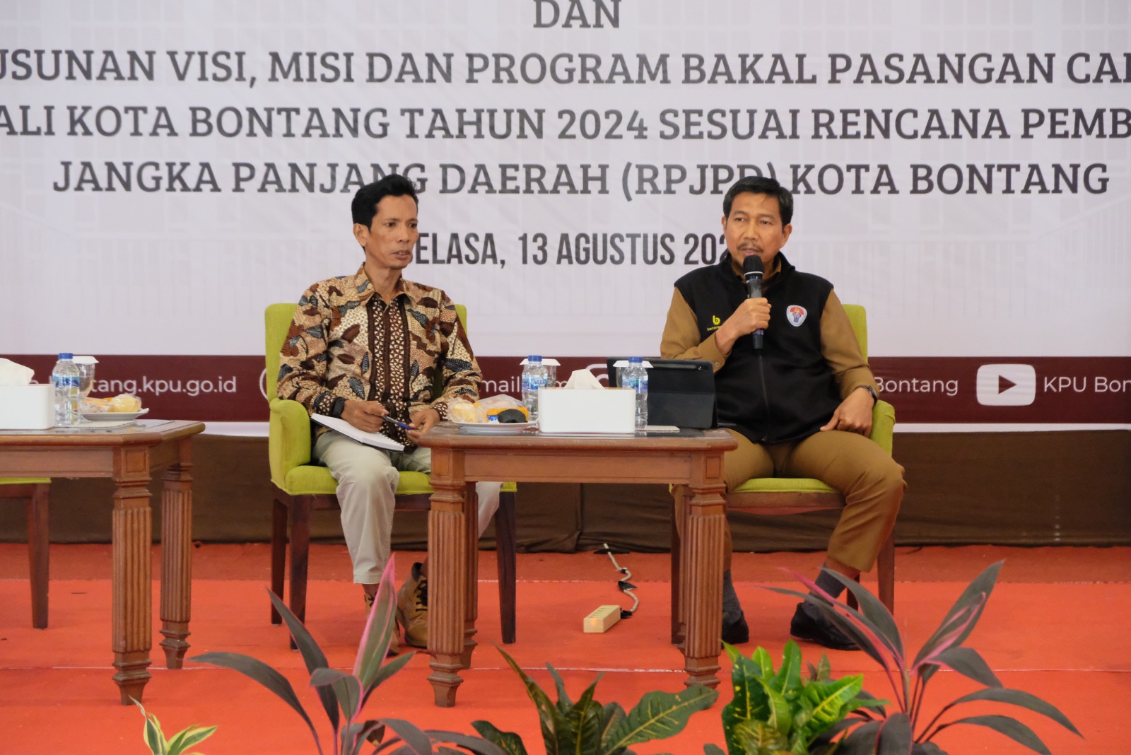 KPU Kota Bontang Gelar Sosialisasi Tahapan Pencalonan Wali Kota dan Wakil Wali Kota pada Pilkada Serentak 2024