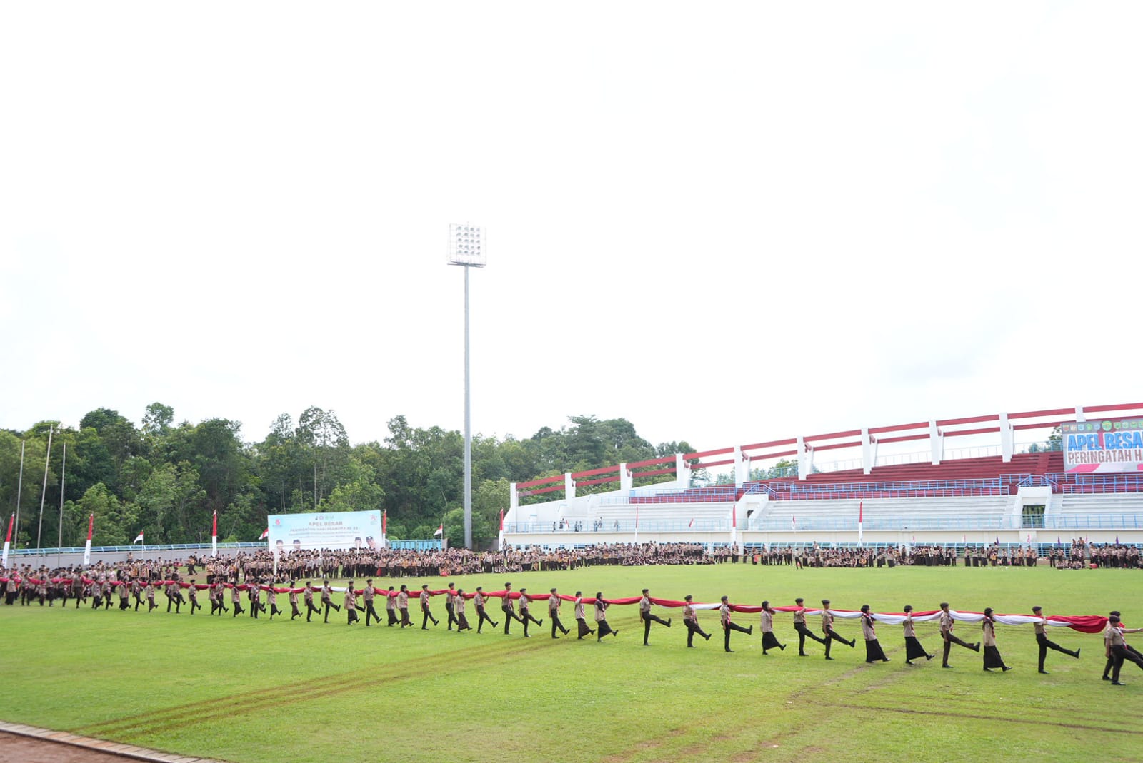 Pramuka Berjiwa Pancasila Menjaga NKRI: Peringatan Harpram ke-63 Tahun 2024 di Bontang