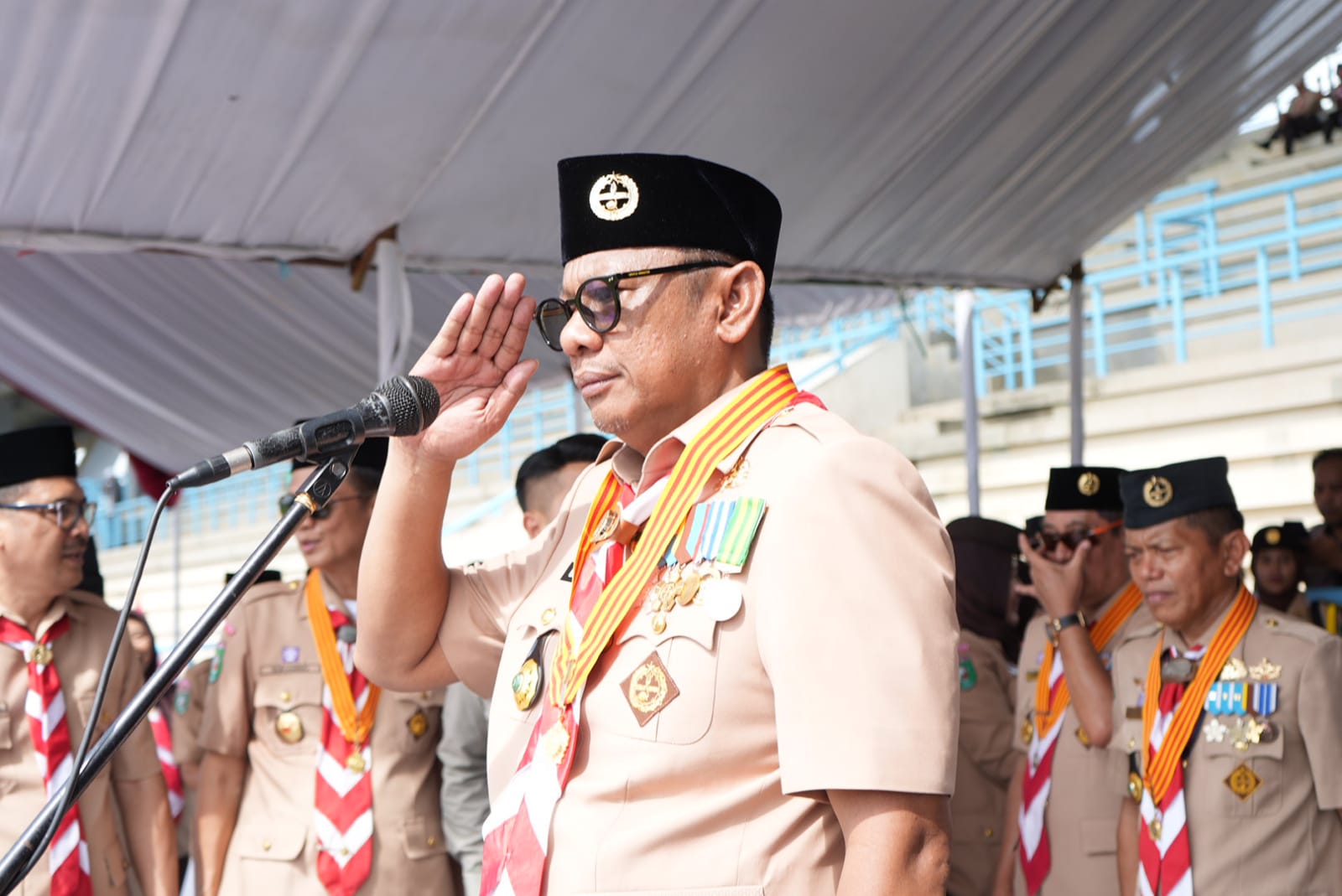 Pramuka Berjiwa Pancasila Menjaga NKRI: Peringatan Harpram ke-63 Tahun 2024 di Bontang
