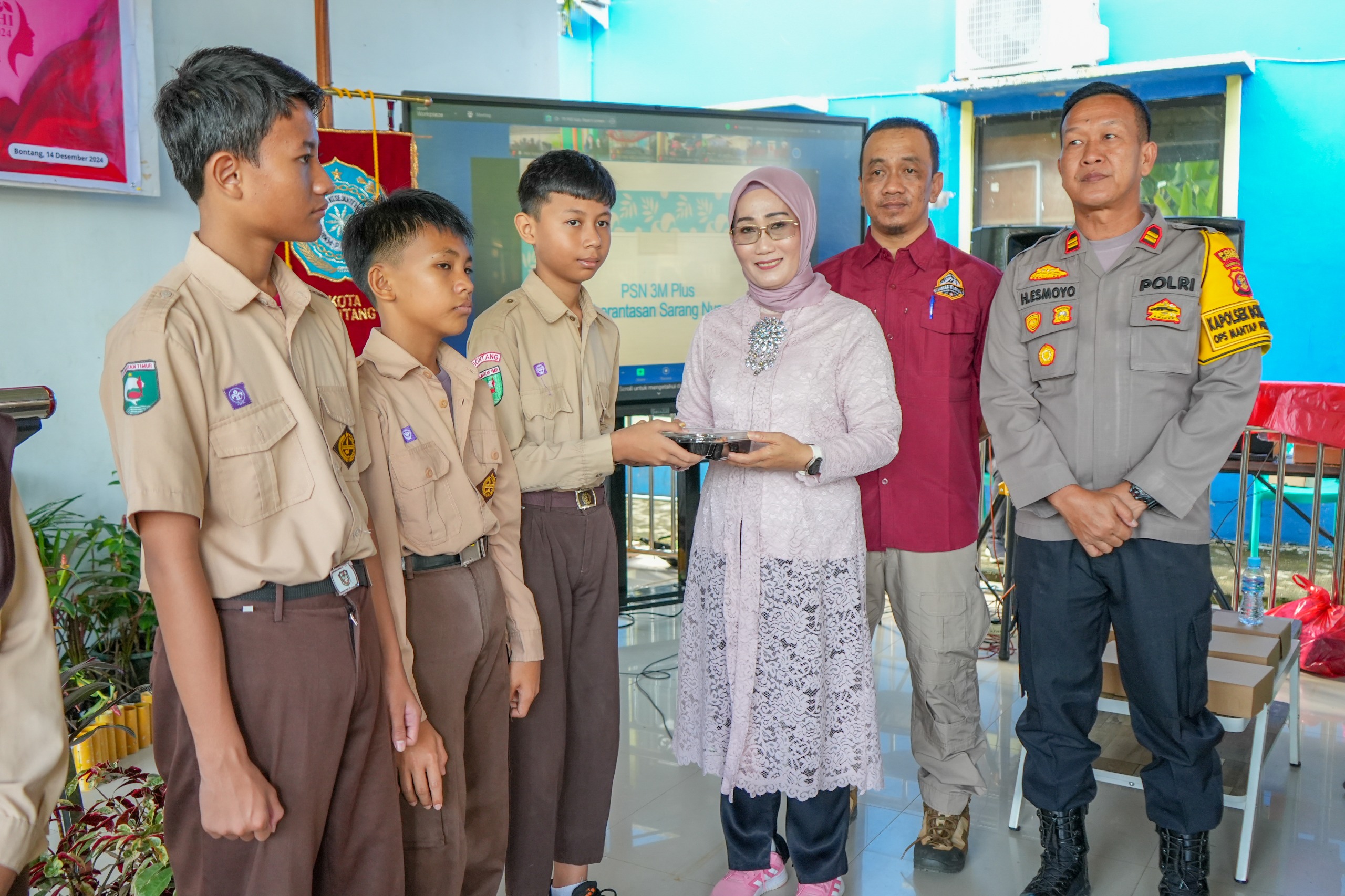Komitmen Cegah Penyakit Demam Berdarah, TP PKK Kota Bontang Mengikuti Gerakan PSN Serentak se-Kalimantan Timur